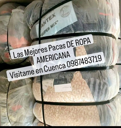 PACA AMERICANA-mixta invierno, Boutique 80% Nueva,(juvenil) Hombre/Mujer