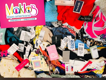 PACAS MIXTAS Boutik Verano AMÉRICANA PREMIUM  NUEVA  90% INTACTA GARANTIZADAS