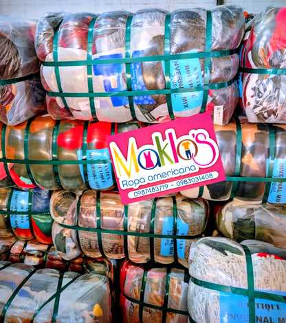 PACAS MIXTAS Boutik Verano AMÉRICANA PREMIUM  NUEVA  90% INTACTA GARANTIZADAS