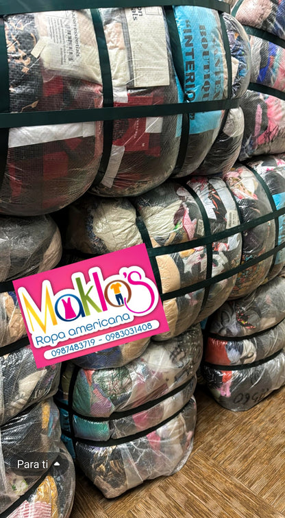 PACAS MIXTAS Boutik Verano AMÉRICANA PREMIUM  NUEVA  90% INTACTA GARANTIZADAS